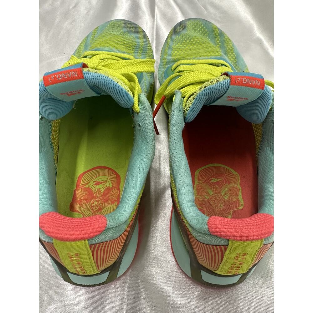 Womens Reebok Nano XI Crossfit Training/ Athletic Gym Shoes Size 8 Green GZ8948 - Picture 9 of 12